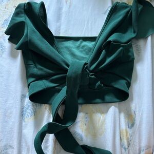 Elegant Green Women's Top